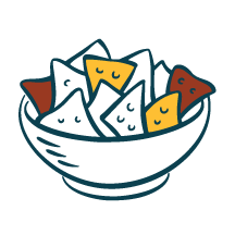 Illustration of chips